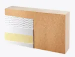 Panel aislante rígido en fibra de madera, Pavawall GF XL 40 de Soprema